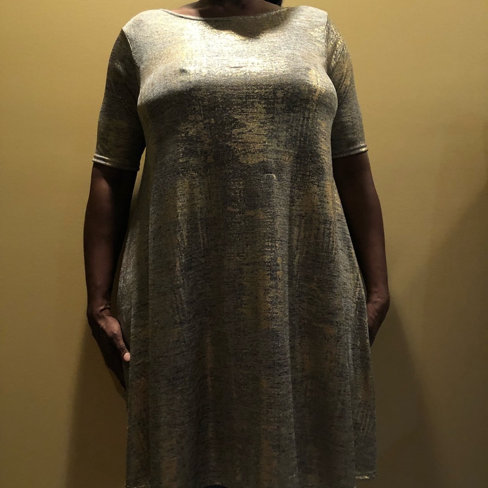 Gold Silver dress